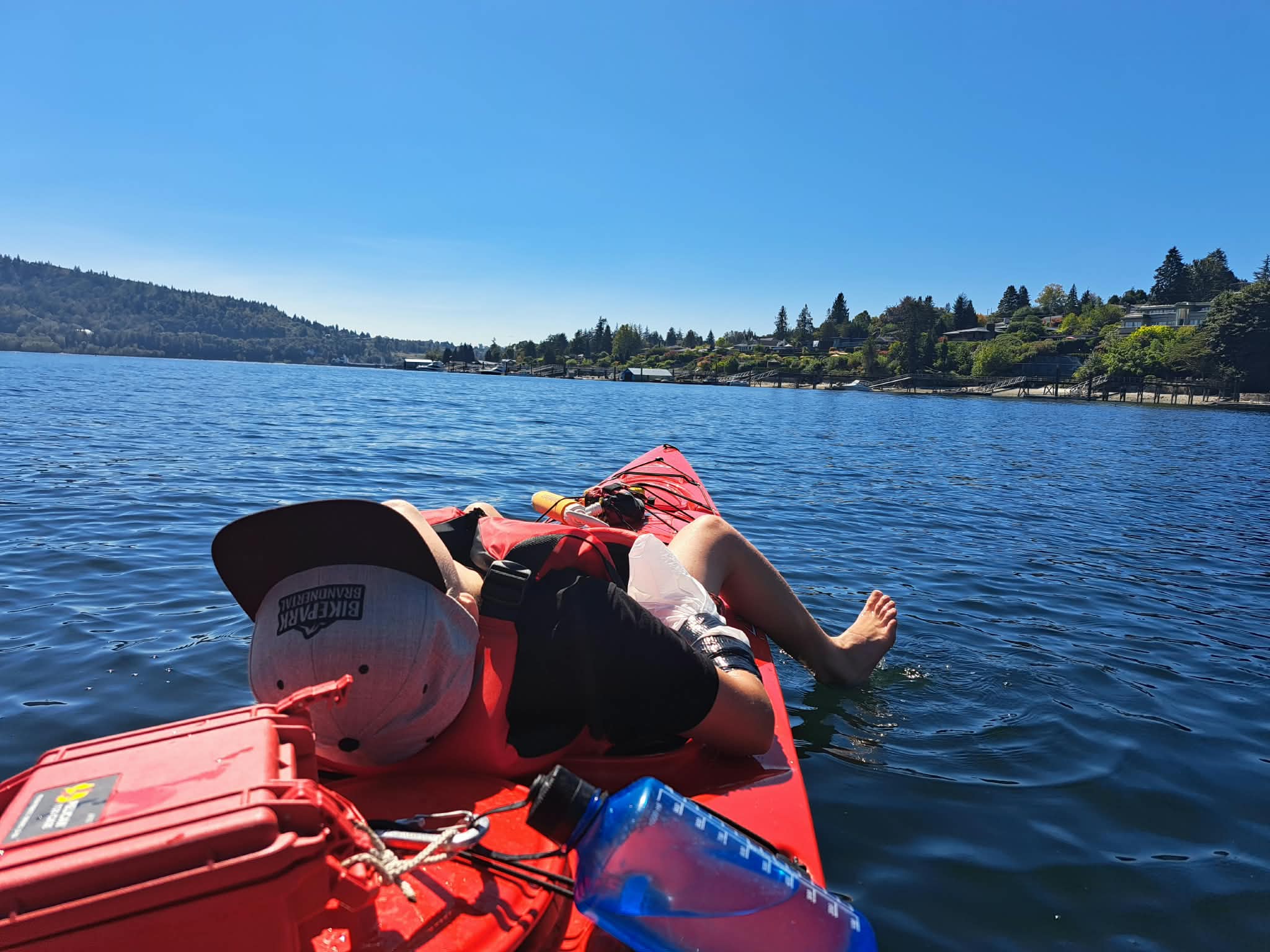 Deep Cove sea kayaking – day 24