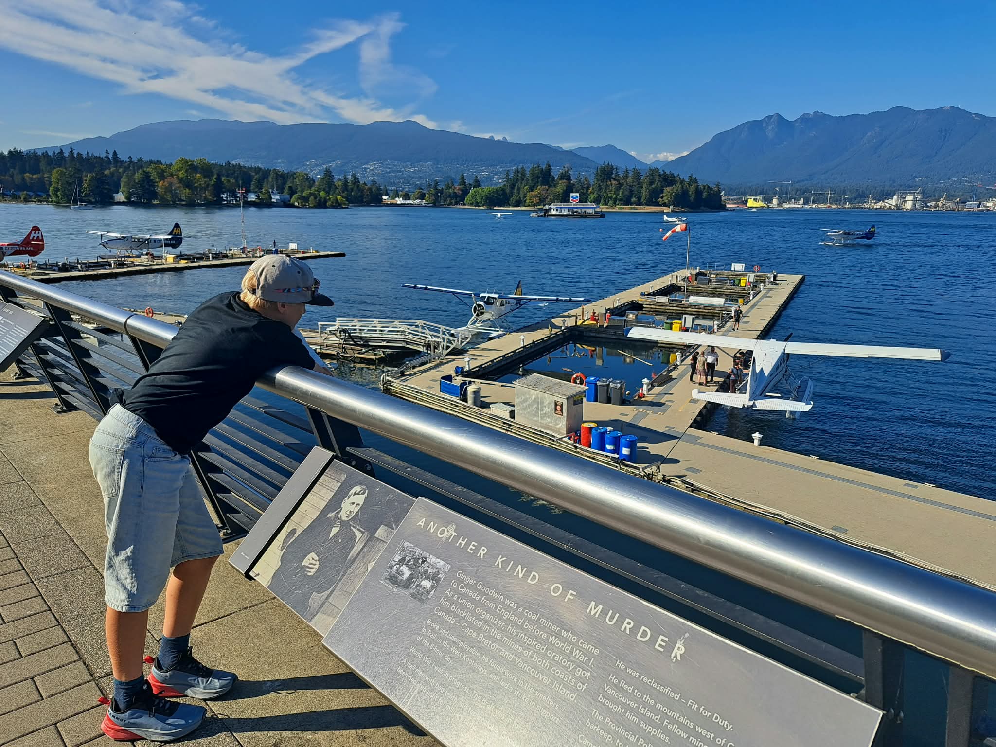 Grouse Mountain and float planes again – day 26