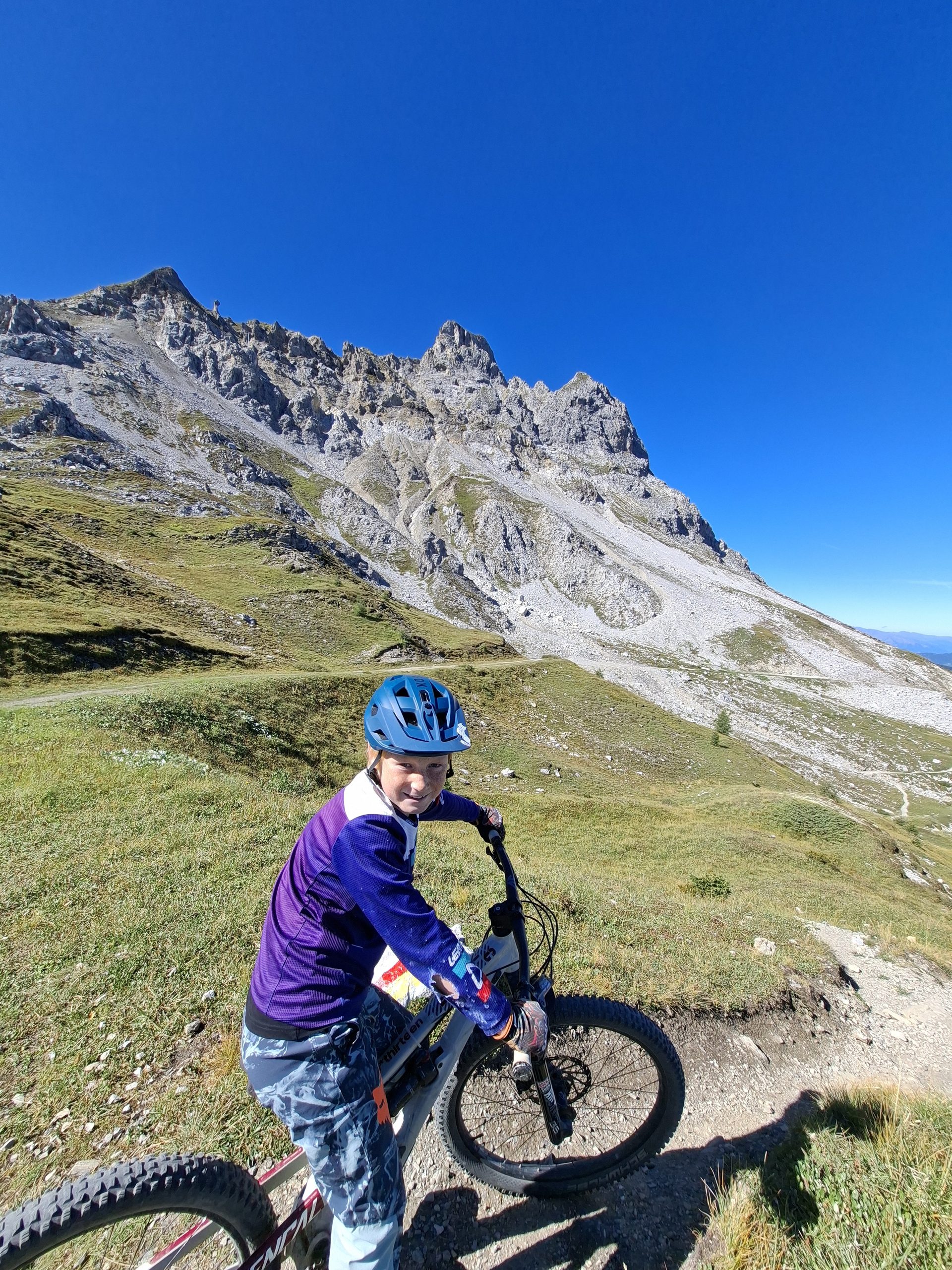 Biken in Davos